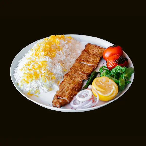 چلو کباب برگ