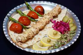 خوراک لاری مرغ(کباب ماستی)