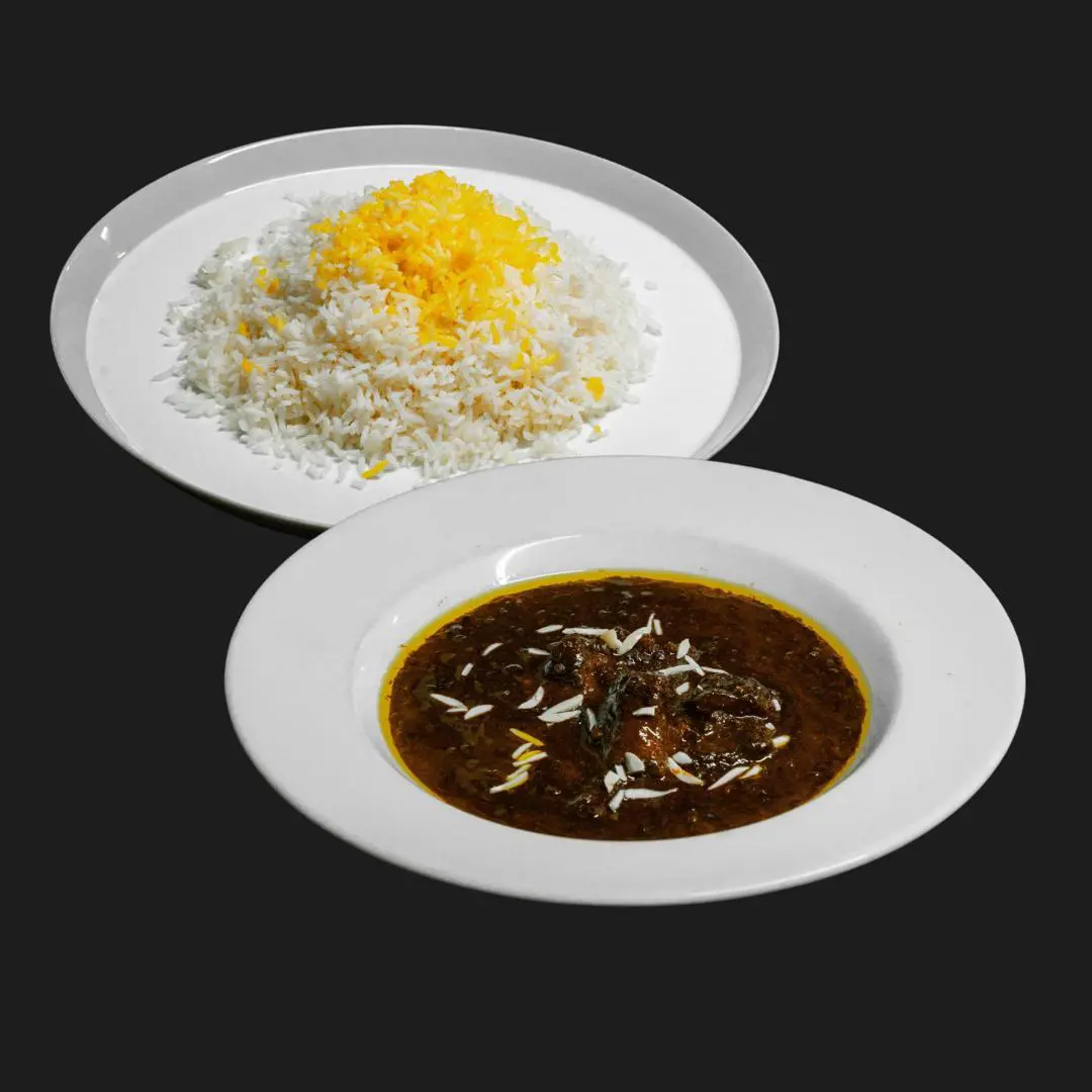 چلو خورشت فسنجان